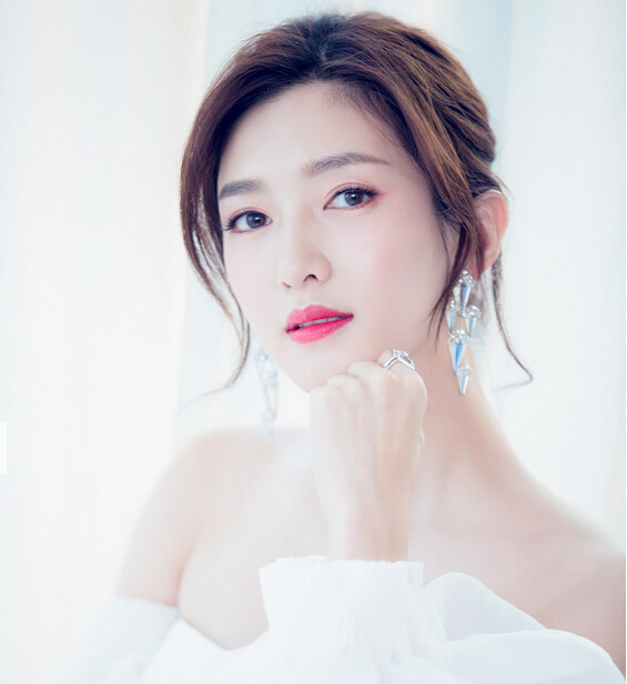 明星壁纸丨第四期江疏影薄纱透明露肩性感高清壁纸