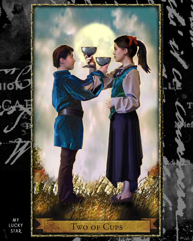 two of cups 圣杯二 – 人生伴侣