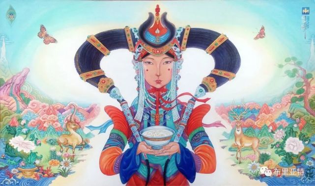蒙古国90后画家创作绘画功力堪比大师级