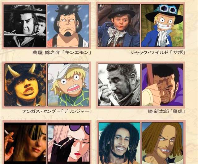 海贼王中48位角色现实人物原型大公开