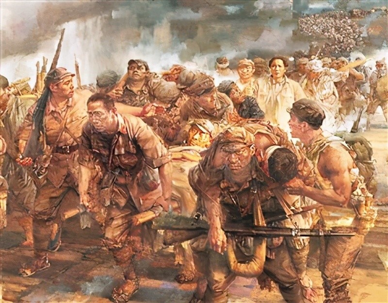 中央红军在"第五次"反围剿失败后,人员损失达80%,根据地损失几乎达100