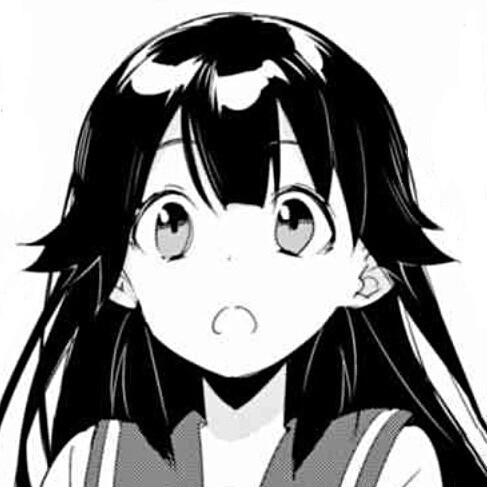 黑白动漫头像刹那回眸