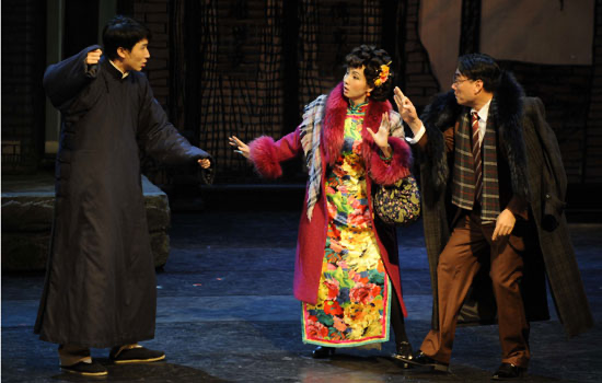 她在演胖菊子的时候,有意思增肥,她说除了怀孕,从没有这么胖过,这个胖