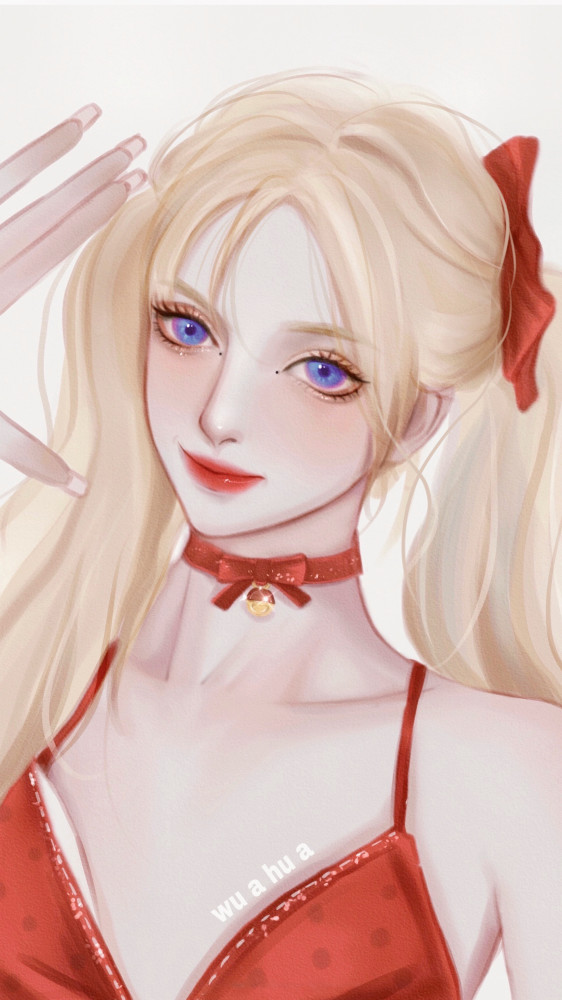 一组惊艳的手绘女生头像,风情万种也很美呀_腾讯新闻