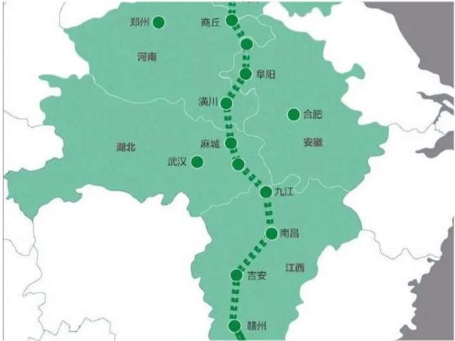 高铁来啦京九高铁信阳段今年开工