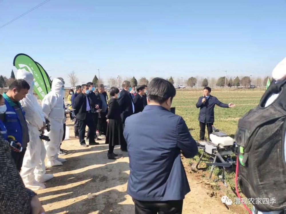 春耕农机|天上飞地上跑 渭南春耕农机忙