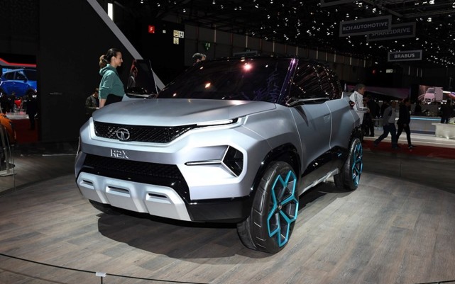 塔塔h2x概念车,造型时尚不输路虎,再次被阿三刷新认知