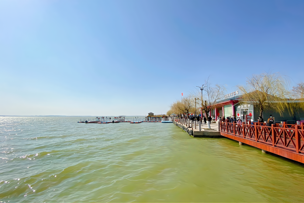 单县浮龙湖,菏泽市唯一的省级旅游度假区,被誉为江北西湖