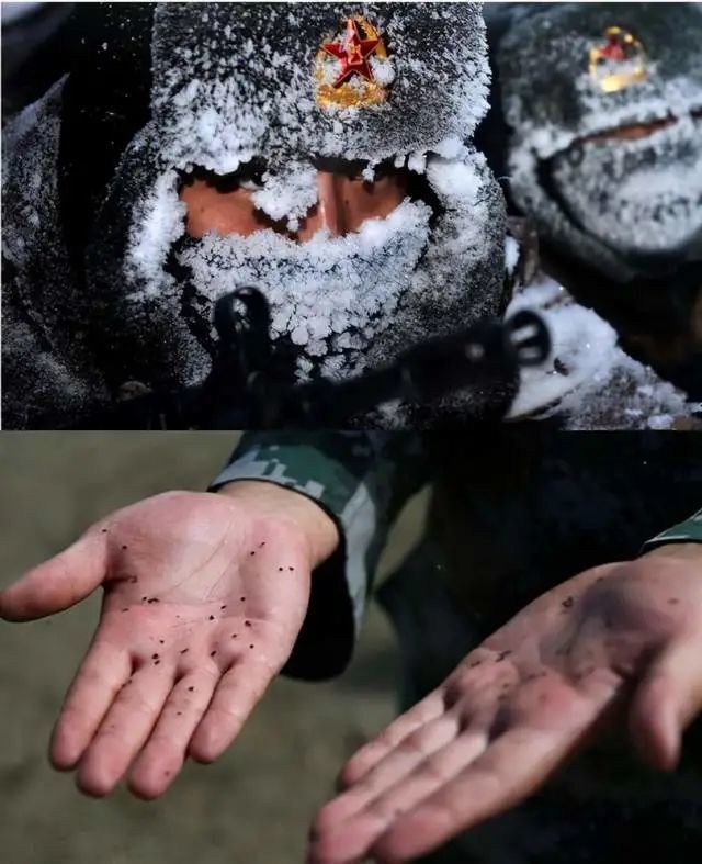 飞不过的地方,那里极度的严寒与缺氧;但边防战士在那里守卫祖国边疆