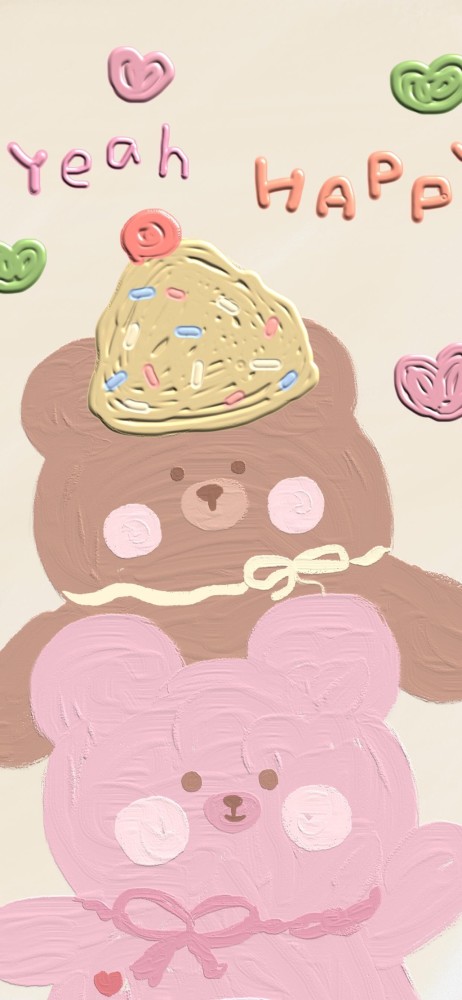 手机壁纸丨少女心爆满的粉色系可爱壁纸