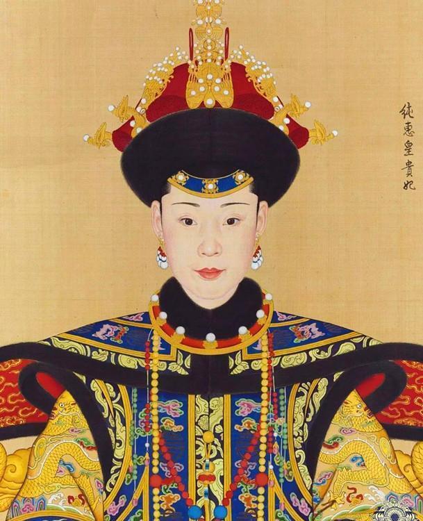 一组乾隆与妃嫔罕见画像:个个长相漂亮,图6是真实的"魏璎珞"