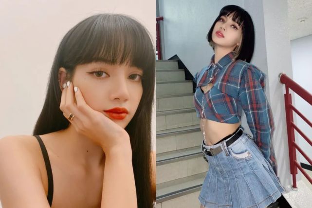 韩国女团blackpink的23岁泰国成员lisa,有"人间芭比"的称号,14岁远赴