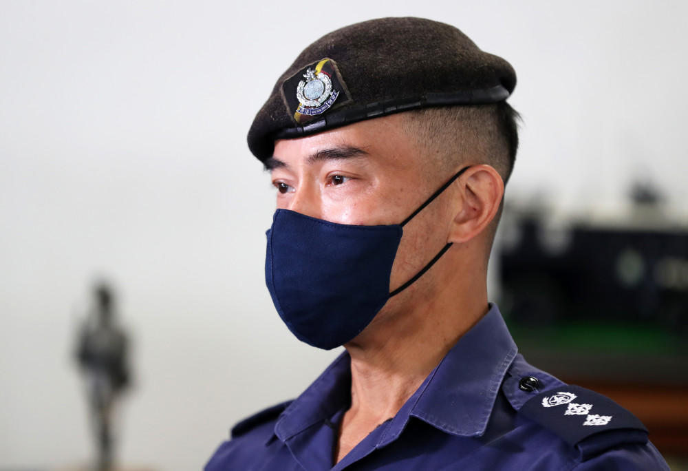 在香港警务处警察机动部队总部