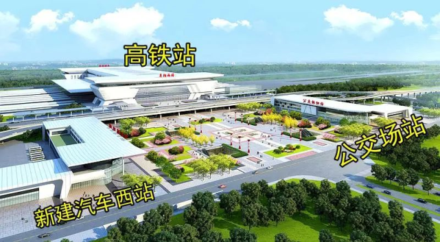 启用阜阳西站站前广场最新情况