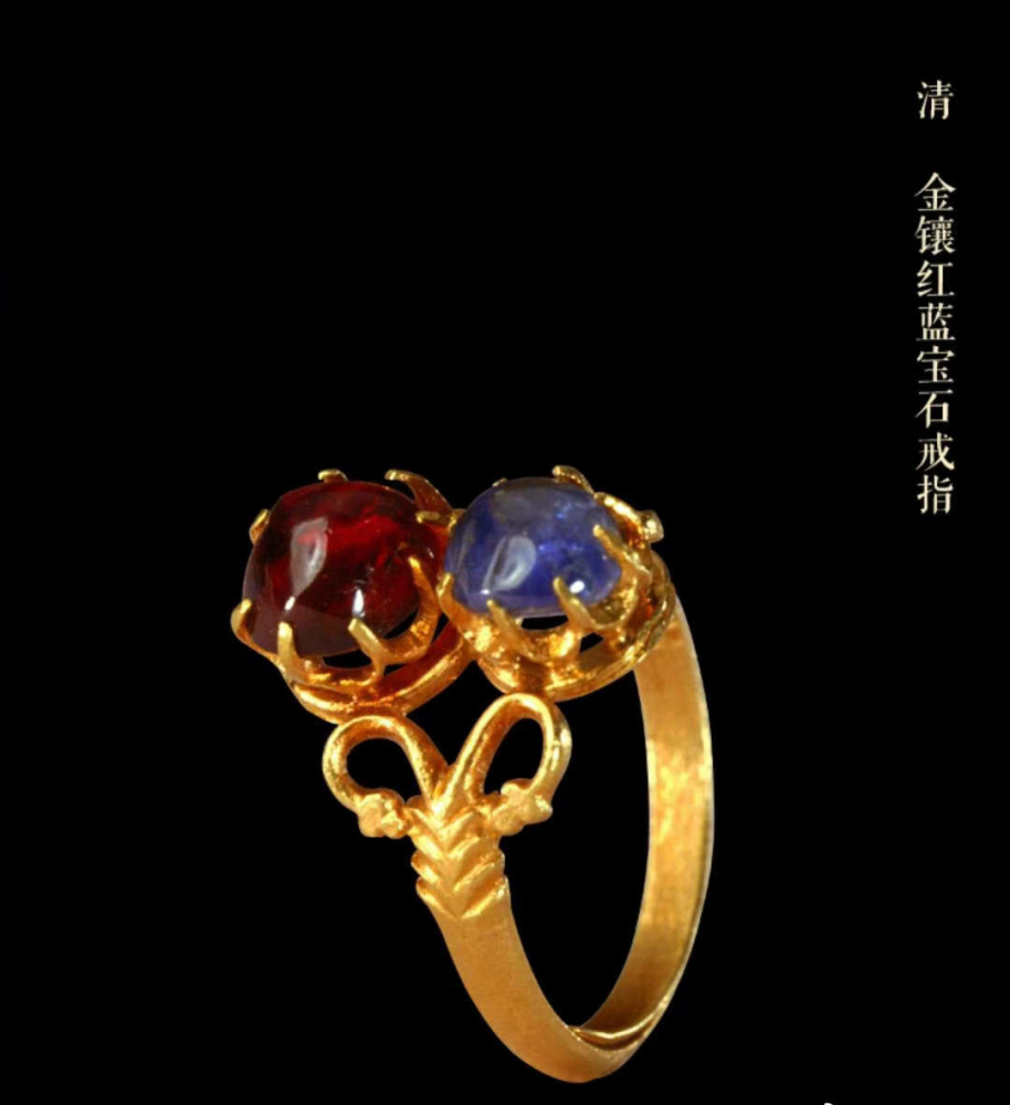 古代的金镶珠宝戒指有多溜从宝石到猫眼石你想不到的全都有