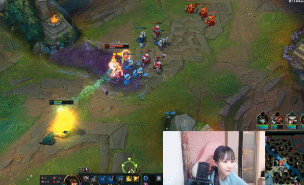 随着lpl春季赛即将继续,在这两天斗鱼开展的"中韩女神杯"再次让大家