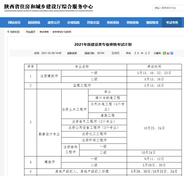 6,江蘇二建考試時間 5月29,30日 和上述6地區不同的是 2月18日,成都