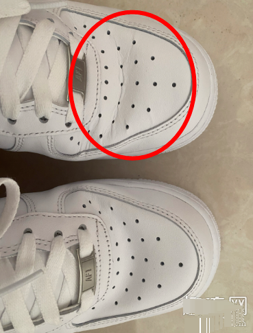 空军一号鞋头褶皱怎么办空军一号鞋头褶皱是正品吗