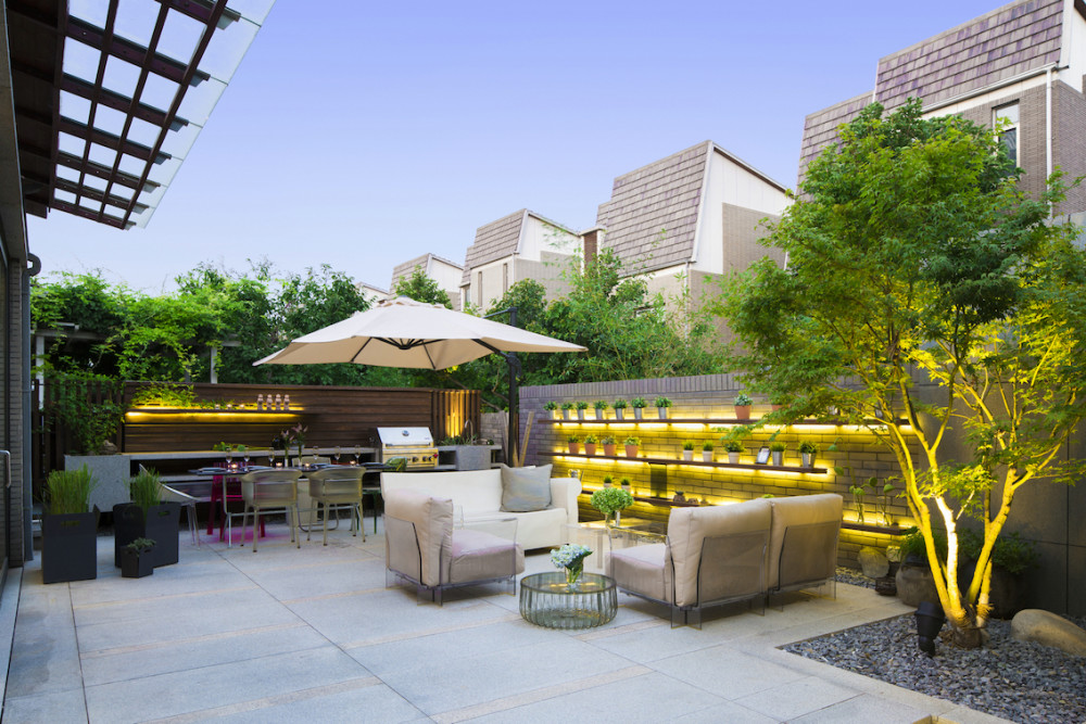 庭院设计攻略:买了别墅,一定要建个这样的院子,实用有逼格