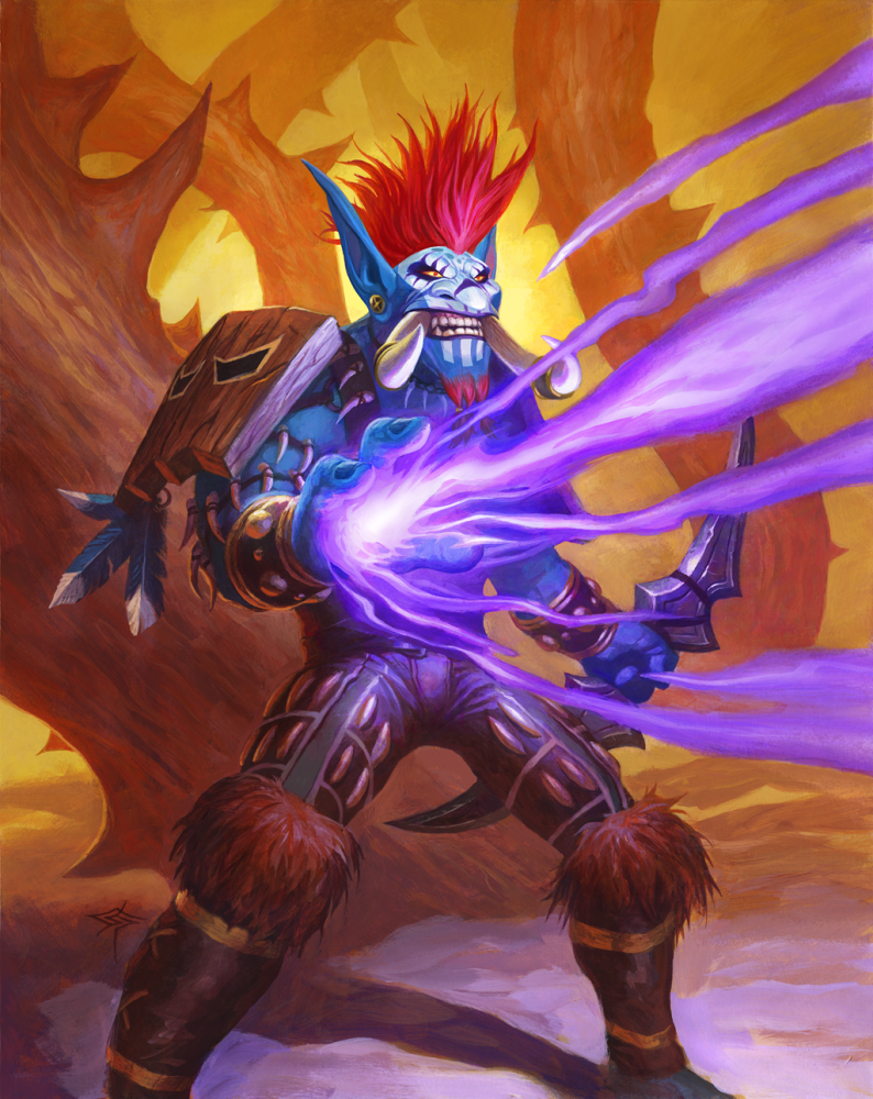 炉石传说新卡沃金使用指南亡语猎突然冲出来的暴龙王