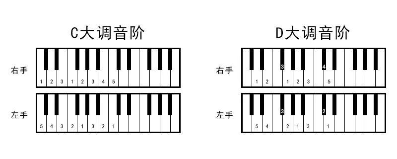 3分鐘捋清c調g調d調f調以及音調之間的關係