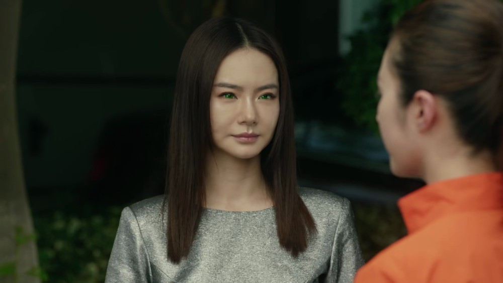 《你好,安怡》姜离假扮安怡,李遥半人半机器人被发现,两人私下相认