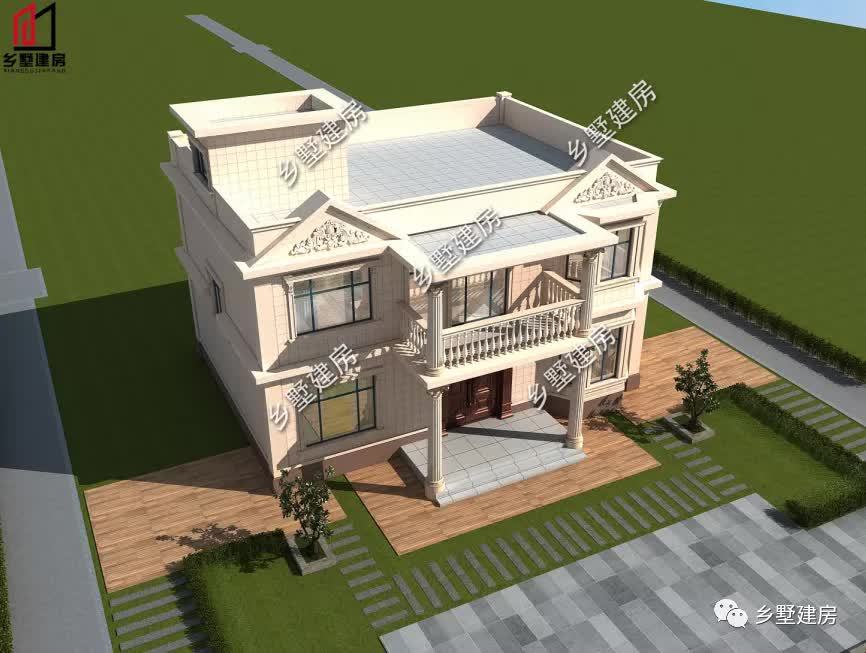 16米别墅编号:ms2002037别墅效果图今天小编就是来打破大家的刻