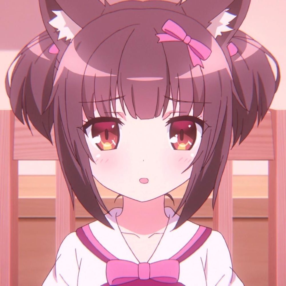 招桃花动漫温柔女生头像超可爱14