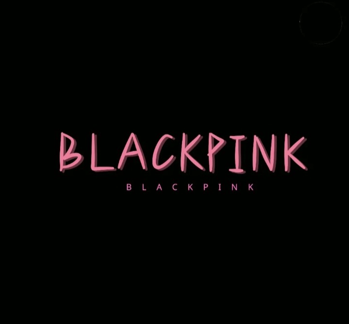 blackpink手写背景图