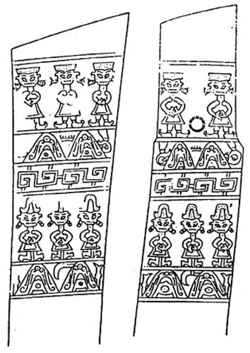 《祭山图》 中国最早的玉器线刻画_腾讯新闻