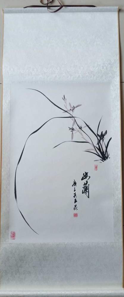 品牌人物专栏:一笔兰韵 神采出尘 兰花画家王昆_腾讯新闻