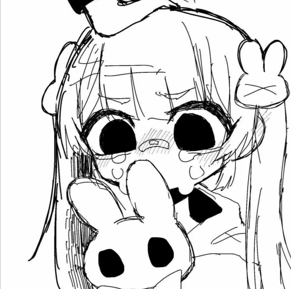 黑白漫画女生头像哪个钟你意