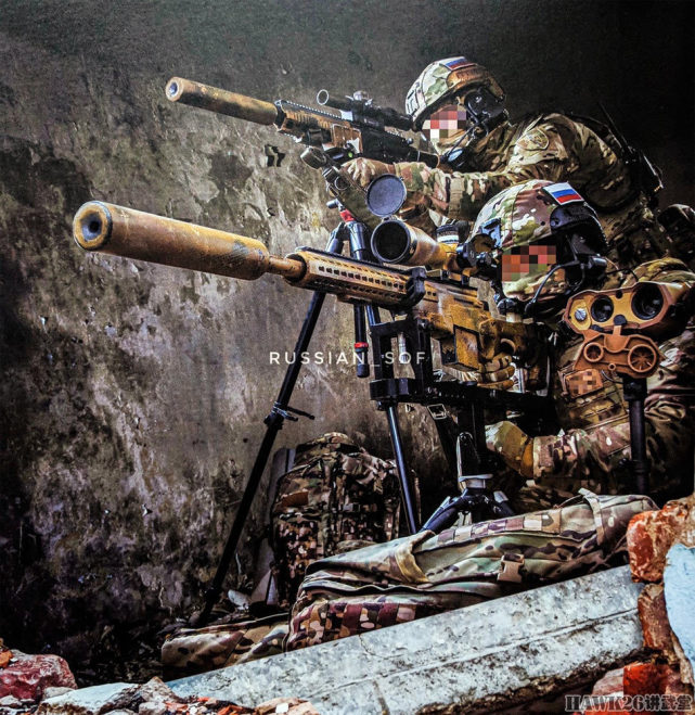 集腋成裘:捷克礼炮在炮管上钻出11个洞 俄军特种部队装备hk417