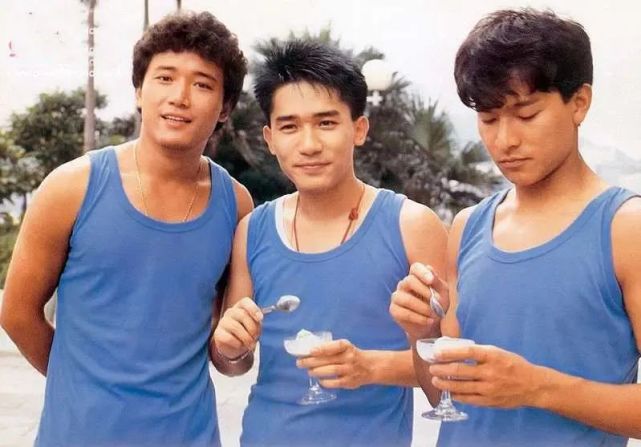 tvb五虎将今昔对比照令人唏嘘梁朝伟显沧桑汤镇业胖若两人