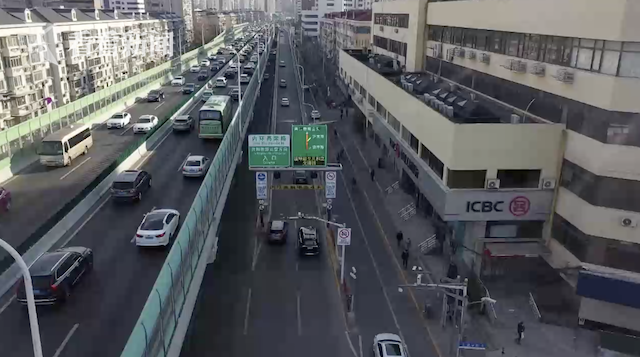 武宁路中山北路施工:流量已恢复到节前水平