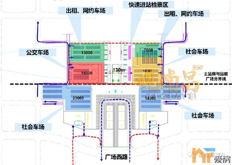 南昌東站配套城市設施項目規劃曝光!