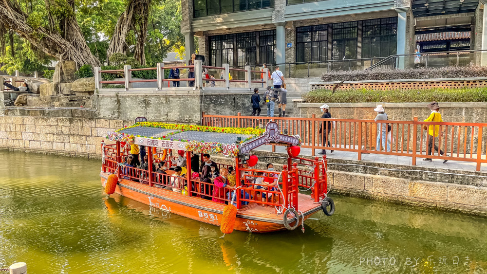 广州周末好去处乘船游荔枝湾感受西关的岭南水乡风情