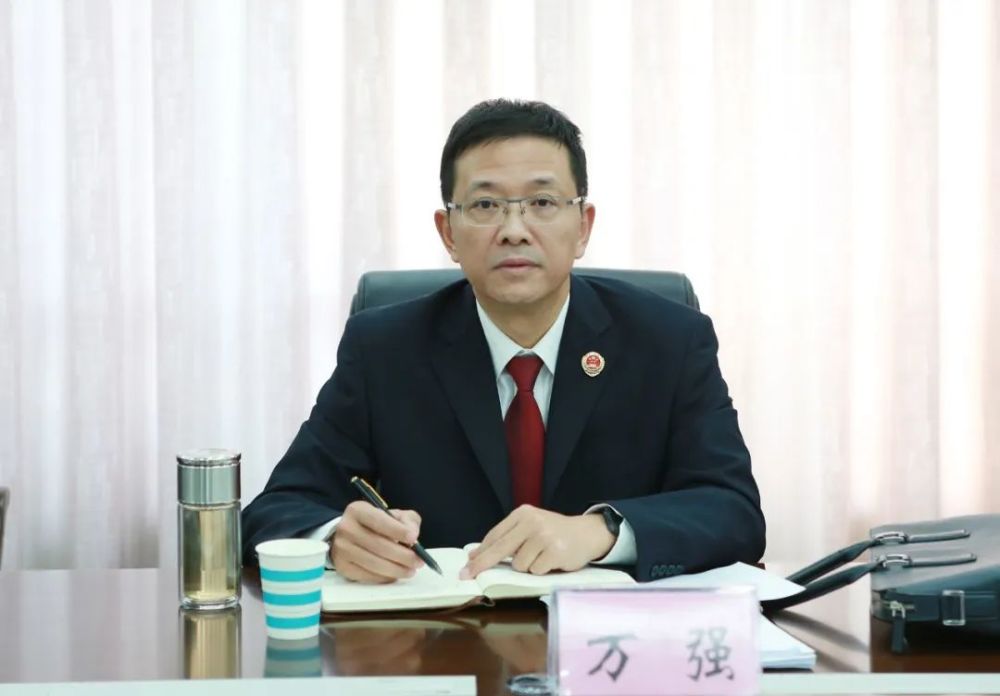 万强,第五检察部主任周爱兵一行赴天门市就公益诉讼工作开展专题调研