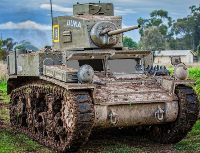 欧洲战场上的炮灰却让日本人损失惨重二战传奇轻坦斯图亚特