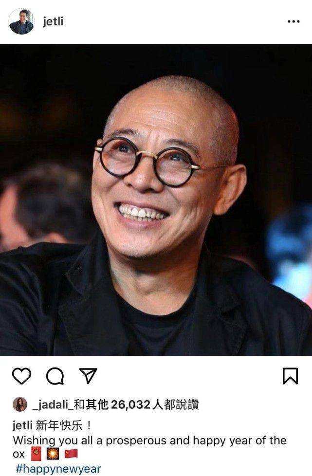 李连杰新年晒近照辟谣患骨癌病逝,现在的他竟然是这个样子_腾讯新闻