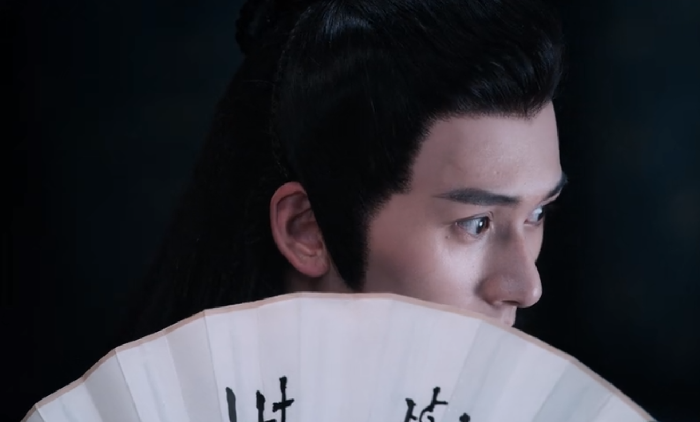 陈情令:清河客栈里,聂怀桑以折扇挡脸,大概是因为没眼看吧!_腾讯新闻