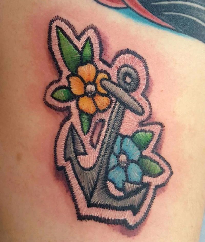 当纹身遇上刺绣,会碰撞出什么样的火花?效果让人惊叹
