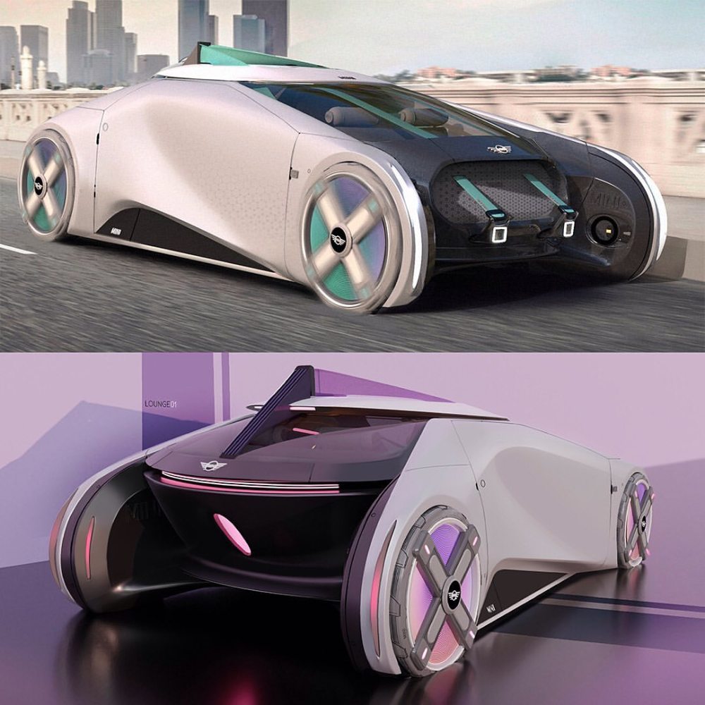 mini三重奏来自未来的宝马mini概念车