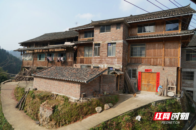石绍永 吴三东)2月22日,湖南省通道侗族自治县陇城镇洞雷村将王屯
