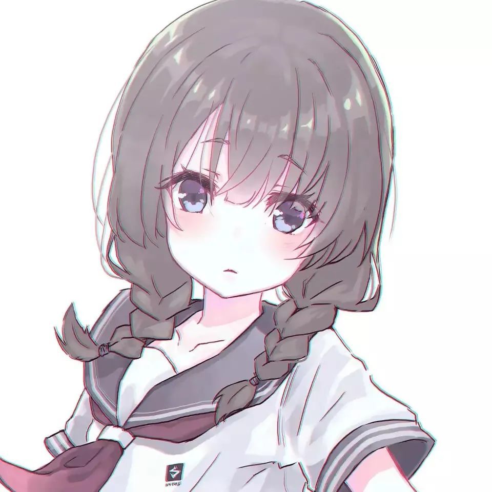 动漫头像拥有便是幸运