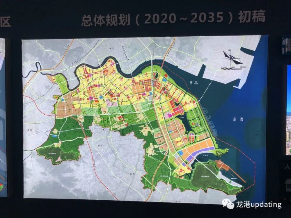 龙港新区规划图高清图片