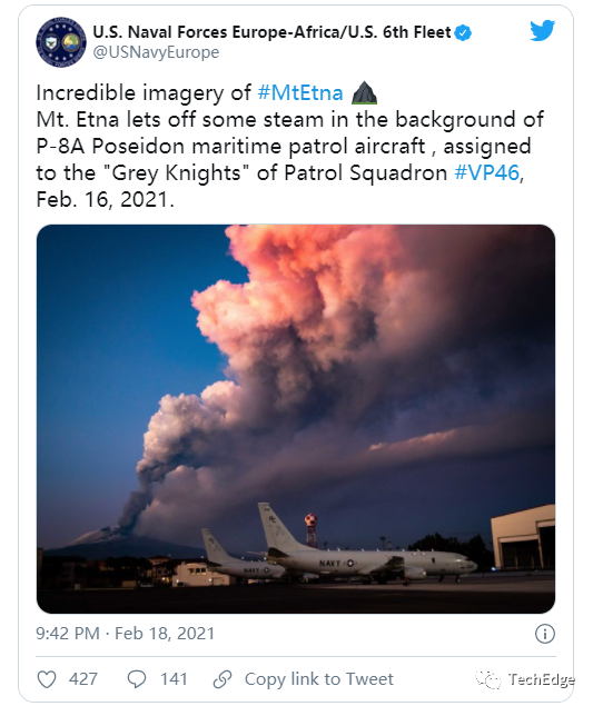 欧空局|欧空局卫星图像显示埃特纳火山喷发后出现的熔岩流