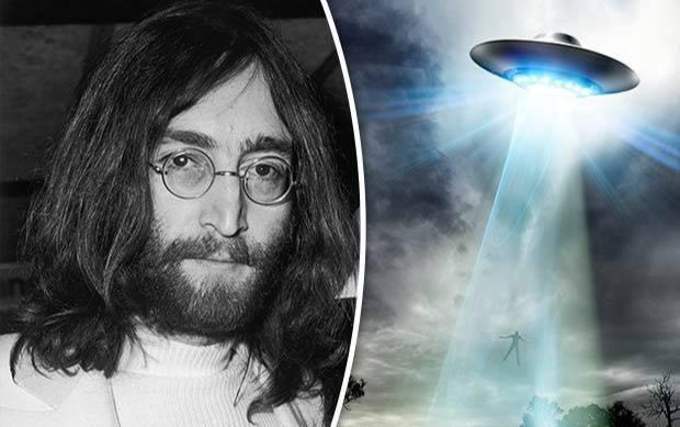 约翰·列侬|秘闻：披头士乐队创始人约翰·列侬遭遇外星螳螂人，被赠送证物！
