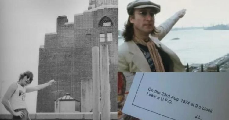 约翰·列侬|秘闻：披头士乐队创始人约翰·列侬遭遇外星螳螂人，被赠送证物！