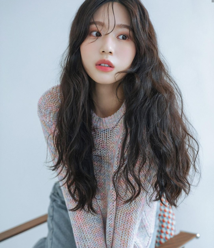 女星鞠婧祎求求你换个发型吧